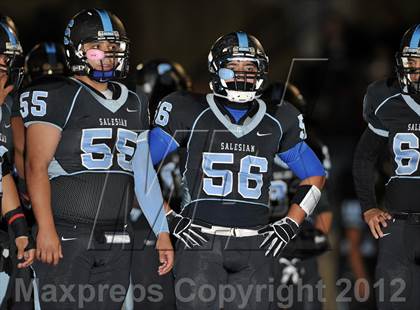 Thumbnail 3 in Salesian vs. Capistrano Valley Christian (CIF SS Playoffs) photogallery.