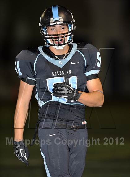 Thumbnail 3 in Salesian vs. Capistrano Valley Christian (CIF SS Playoffs) photogallery.