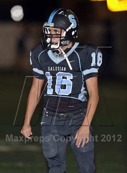 Thumbnail 1 in Salesian vs. Capistrano Valley Christian (CIF SS Playoffs) photogallery.