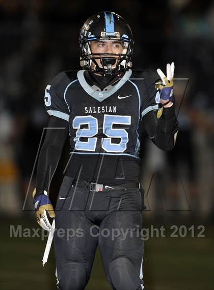 Thumbnail 2 in Salesian vs. Capistrano Valley Christian (CIF SS Playoffs) photogallery.