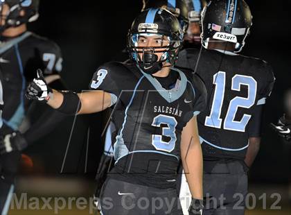 Thumbnail 3 in Salesian vs. Capistrano Valley Christian (CIF SS Playoffs) photogallery.