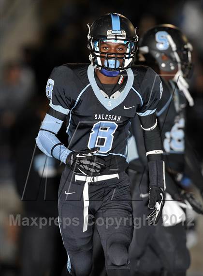Thumbnail 1 in Salesian vs. Capistrano Valley Christian (CIF SS Playoffs) photogallery.
