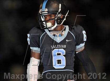 Thumbnail 3 in Salesian vs. Capistrano Valley Christian (CIF SS Playoffs) photogallery.