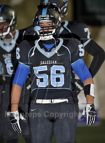 Thumbnail 2 in Salesian vs. Capistrano Valley Christian (CIF SS Playoffs) photogallery.