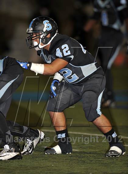 Thumbnail 3 in Salesian vs. Capistrano Valley Christian (CIF SS Playoffs) photogallery.