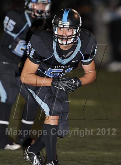 Thumbnail 3 in Salesian vs. Capistrano Valley Christian (CIF SS Playoffs) photogallery.