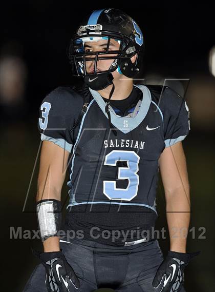 Thumbnail 1 in Salesian vs. Capistrano Valley Christian (CIF SS Playoffs) photogallery.