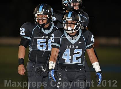 Thumbnail 3 in Salesian vs. Capistrano Valley Christian (CIF SS Playoffs) photogallery.