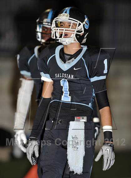 Thumbnail 3 in Salesian vs. Capistrano Valley Christian (CIF SS Playoffs) photogallery.