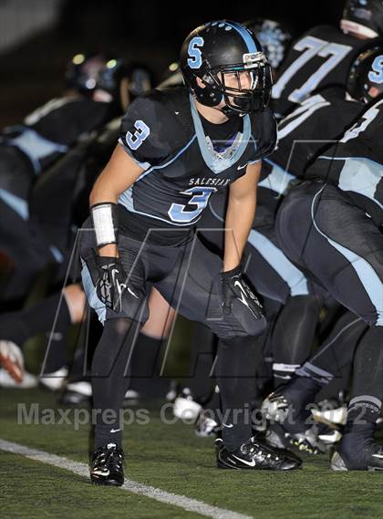 Thumbnail 3 in Salesian vs. Capistrano Valley Christian (CIF SS Playoffs) photogallery.