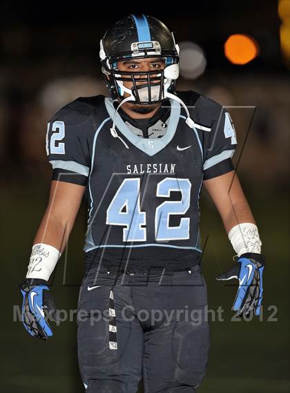 Thumbnail 3 in Salesian vs. Capistrano Valley Christian (CIF SS Playoffs) photogallery.