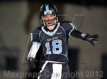 Thumbnail 2 in Salesian vs. Capistrano Valley Christian (CIF SS Playoffs) photogallery.