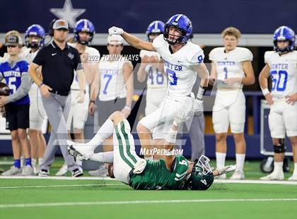 Thumbnail 3 in Gunter vs  Franklin (UIL Football 3A D2 Finals) photogallery.