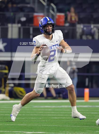 Thumbnail 3 in Gunter vs  Franklin (UIL Football 3A D2 Finals) photogallery.