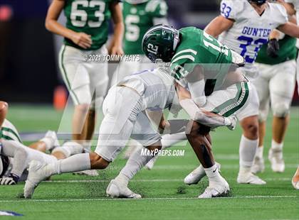 Thumbnail 3 in Gunter vs  Franklin (UIL Football 3A D2 Finals) photogallery.