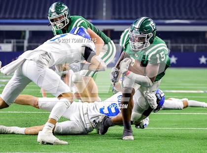 Thumbnail 1 in Gunter vs  Franklin (UIL Football 3A D2 Finals) photogallery.
