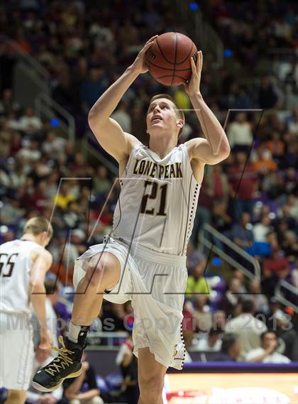 Thumbnail 2 in Lone Peak vs. Brighton (UHSAA 5A Semifinal) photogallery.