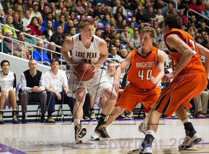 Thumbnail 3 in Lone Peak vs. Brighton (UHSAA 5A Semifinal) photogallery.