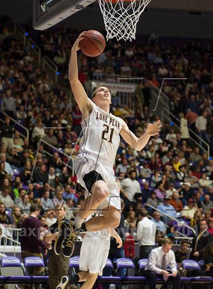 Thumbnail 3 in Lone Peak vs. Brighton (UHSAA 5A Semifinal) photogallery.