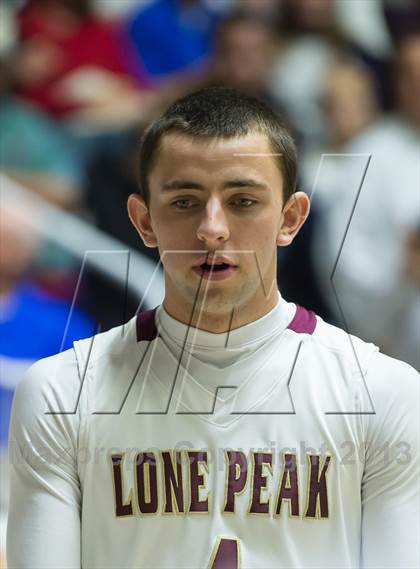Thumbnail 2 in Lone Peak vs. Brighton (UHSAA 5A Semifinal) photogallery.