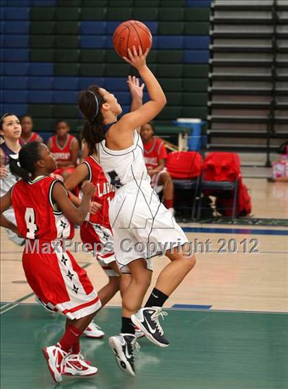 Thumbnail 2 in San Marcos vs. Lawndale (So Cal Holiday Prep Classic) photogallery.