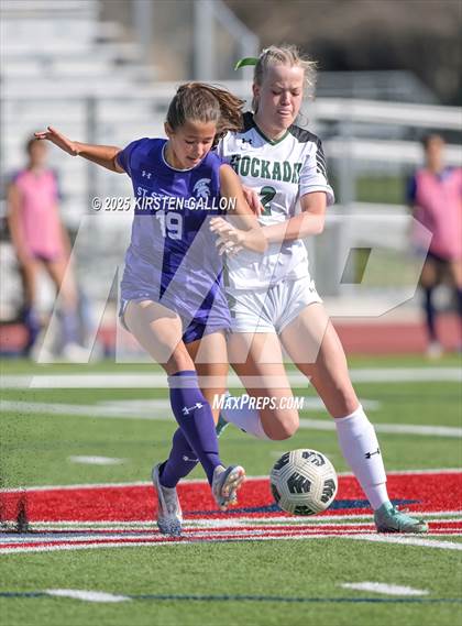 Thumbnail 3 in Hockaday vs St. Stephens (SPC Soccer 4A Championship) photogallery.