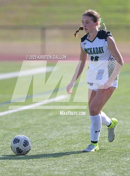 Thumbnail 3 in Hockaday vs St. Stephens (SPC Soccer 4A Championship) photogallery.