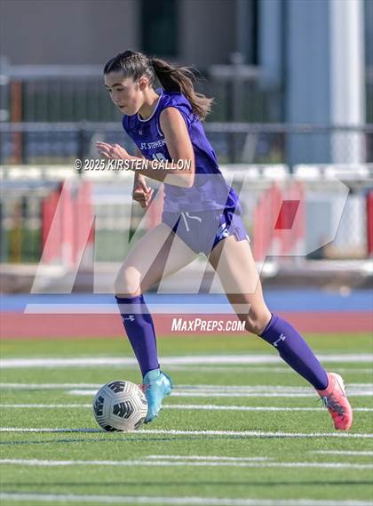 Thumbnail 1 in Hockaday vs St. Stephens (SPC Soccer 4A Championship) photogallery.