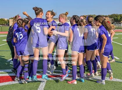 Thumbnail 3 in Hockaday vs St. Stephens (SPC Soccer 4A Championship) photogallery.