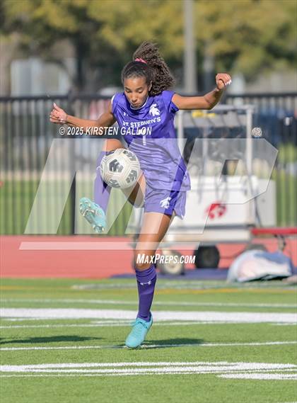 Thumbnail 2 in Hockaday vs St. Stephens (SPC Soccer 4A Championship) photogallery.