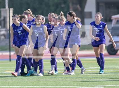 Thumbnail 1 in Hockaday vs St. Stephens (SPC Soccer 4A Championship) photogallery.