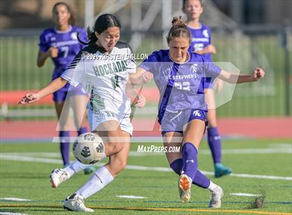 Thumbnail 2 in Hockaday vs St. Stephens (SPC Soccer 4A Championship) photogallery.