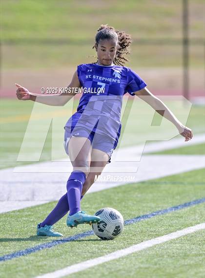 Thumbnail 3 in Hockaday vs St. Stephens (SPC Soccer 4A Championship) photogallery.