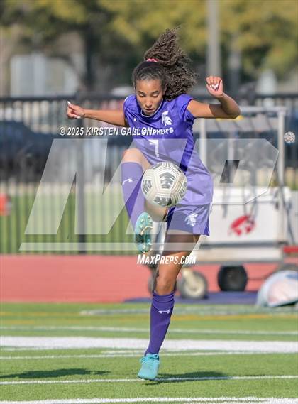 Thumbnail 3 in Hockaday vs St. Stephens (SPC Soccer 4A Championship) photogallery.