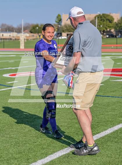Thumbnail 1 in Hockaday vs St. Stephens (SPC Soccer 4A Championship) photogallery.