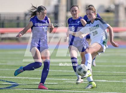 Thumbnail 3 in Hockaday vs St. Stephens (SPC Soccer 4A Championship) photogallery.
