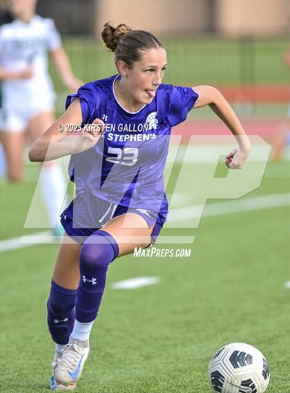 Thumbnail 1 in Hockaday vs St. Stephens (SPC Soccer 4A Championship) photogallery.