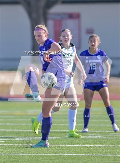 Thumbnail 2 in Hockaday vs St. Stephens (SPC Soccer 4A Championship) photogallery.