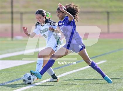 Thumbnail 1 in Hockaday vs St. Stephens (SPC Soccer 4A Championship) photogallery.