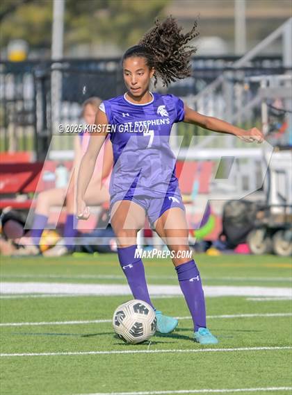 Thumbnail 1 in Hockaday vs St. Stephens (SPC Soccer 4A Championship) photogallery.