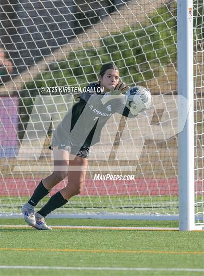 Thumbnail 2 in Hockaday vs St. Stephens (SPC Soccer 4A Championship) photogallery.