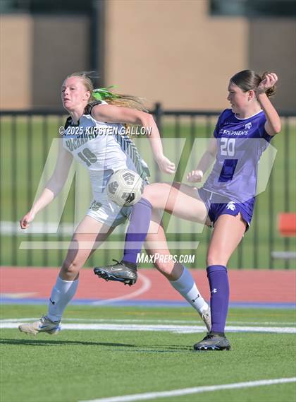 Thumbnail 3 in Hockaday vs St. Stephens (SPC Soccer 4A Championship) photogallery.