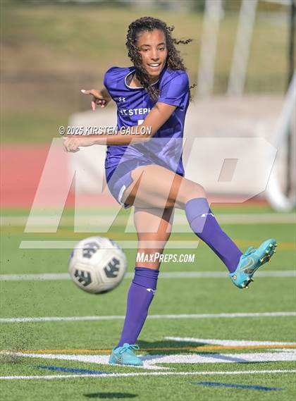 Thumbnail 2 in Hockaday vs St. Stephens (SPC Soccer 4A Championship) photogallery.