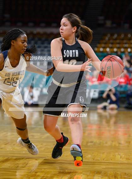 Thumbnail 1 in Pueblo South vs. Air Academy (CHSAA 4a Final Four) photogallery.