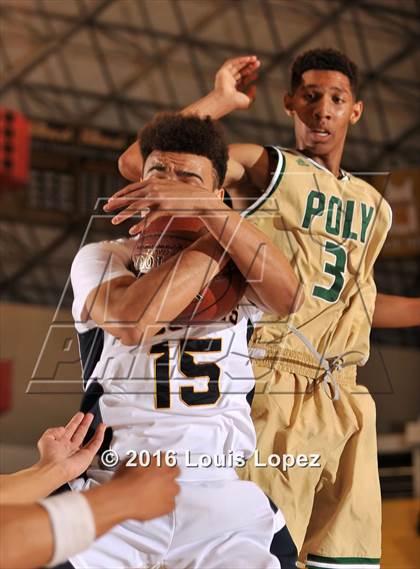 Thumbnail 3 in Long Beach Poly vs. JW North (CIF SoCal Regional D1AA Final) photogallery.