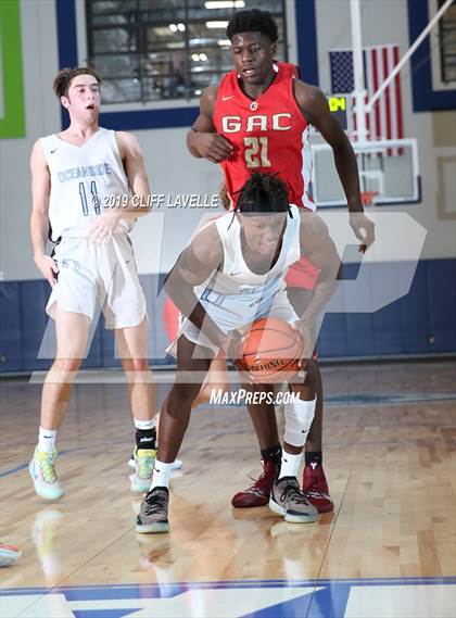 Thumbnail 3 in Greater Atlanta Christian vs Oceanside Collegiate Academy (Rotary Roundball Classic) photogallery.