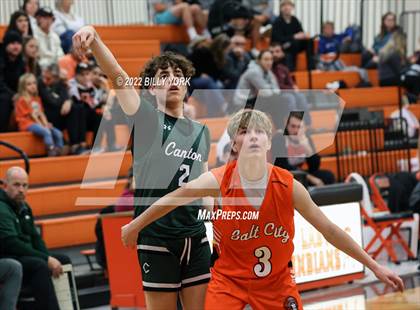 Thumbnail 2 in Grand Saline vs Canton photogallery.