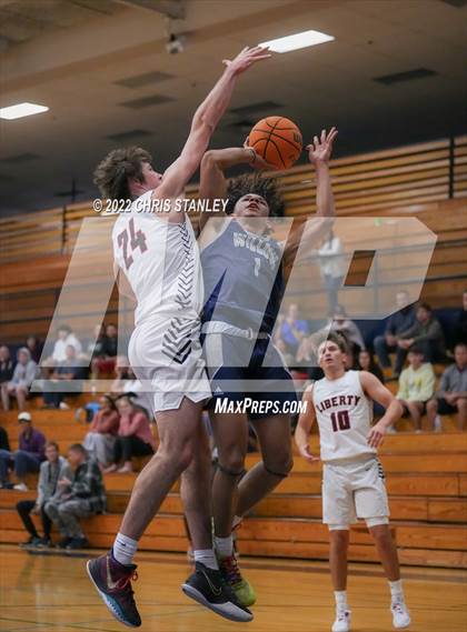 Thumbnail 3 in Willow Canyon vs. Liberty (Hoopsgiving Tournament) photogallery.