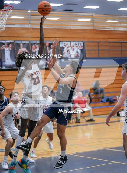 Thumbnail 1 in Willow Canyon vs. Liberty (Hoopsgiving Tournament) photogallery.