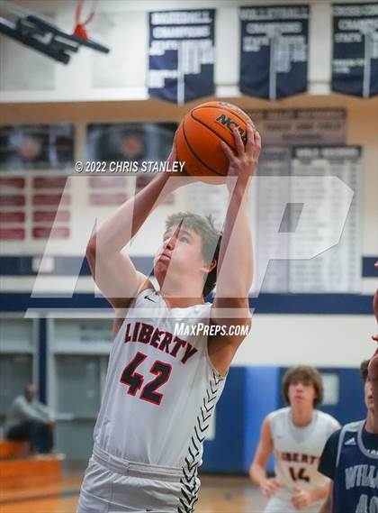 Thumbnail 2 in Willow Canyon vs. Liberty (Hoopsgiving Tournament) photogallery.